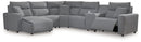 Modmax Power Reclining Sectional with Chaise - Watson's 87 Furniture (Middlefield,OH)