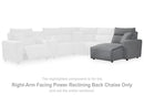 Modmax Power Reclining Sectional with Chaise - Watson's 87 Furniture (Middlefield,OH)