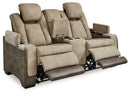 Next-Gen DuraPella Power Reclining Loveseat with Console - Watson's 87 Furniture (Middlefield,OH)