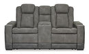 Next-Gen DuraPella Power Reclining Loveseat with Console - Watson's 87 Furniture (Middlefield,OH)
