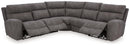 Next-Gen DuraPella Power Reclining Sectional - Watson's 87 Furniture (Middlefield,OH)