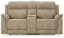 Next-Gen DuraPella Power Reclining Loveseat with Console - Watson's 87 Furniture (Middlefield,OH)