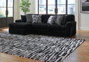 Midnight-Madness Sectional Sofa with Chaise - Watson's 87 Furniture (Middlefield,OH)