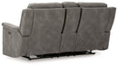 Next-Gen DuraPella Power Reclining Loveseat with Console - Watson's 87 Furniture (Middlefield,OH)