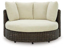 Kimora Outdoor Swivel Lounge Chair with Cushion - Watson's 87 Furniture (Middlefield,OH)