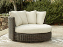 Kimora Outdoor Swivel Lounge Chair with Cushion - Watson's 87 Furniture (Middlefield,OH)