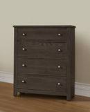 Vaughan Bassett Fundamentals 4 Drawer Chest in Java - Watson's 87 Furniture (Middlefield,OH)