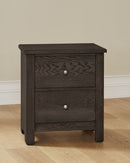 Vaughan Bassett Fundamentals 2 Drawer Nightstand in Java - Watson's 87 Furniture (Middlefield,OH)