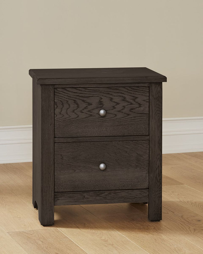 Vaughan Bassett Fundamentals 2 Drawer Nightstand in Java - Watson's 87 Furniture (Middlefield,OH)