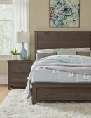 Vaughan Bassett Fundamentals 2 Drawer Nightstand in Grey - Watson's 87 Furniture (Middlefield,OH)