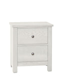 Vaughan Bassett Fundamentals 2 Drawer Nightstand in White image