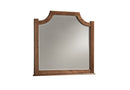 Vaughan-Bassett Maple Road Scalloped Mirror in Antique Amish image