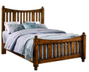 Vaughan-Bassett Maple Road Queen Slat Poster Bed in Antique Amish image