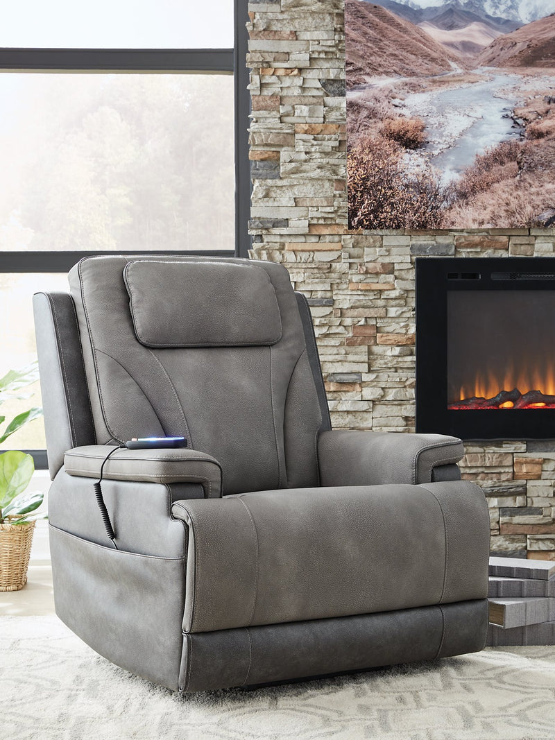 4Z-Peaceful Pause Power Lift Recliner - Watson's 87 Furniture (Middlefield,OH)