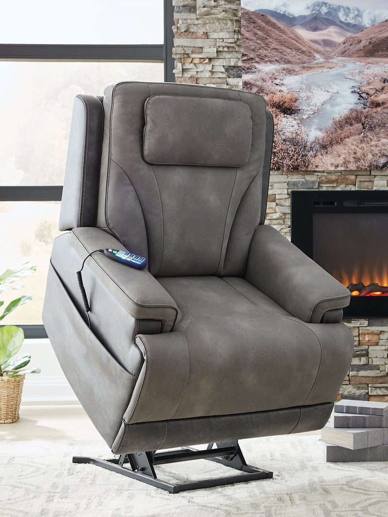4Z-Peaceful Pause Power Lift Recliner - Watson's 87 Furniture (Middlefield,OH)