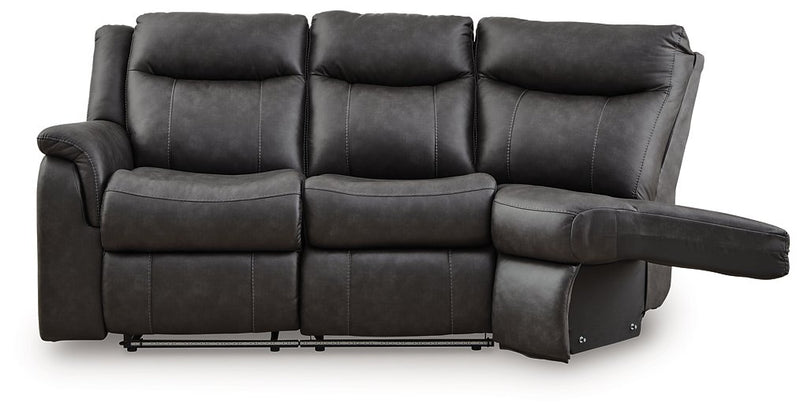 Sultan Meadow Reclining Sectional - Watson's 87 Furniture (Middlefield,OH)