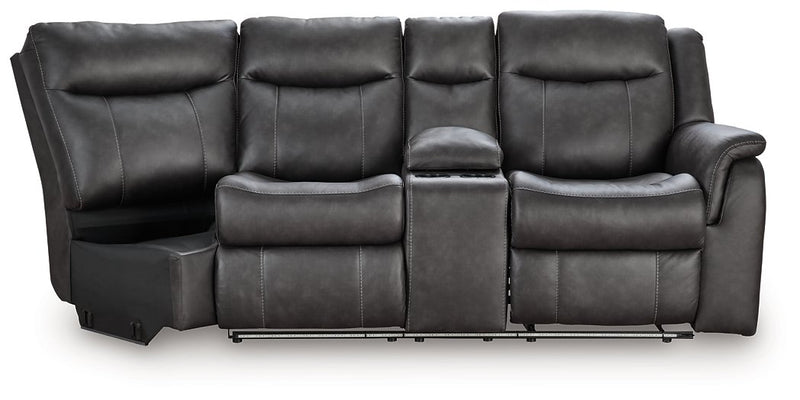 Sultan Meadow Reclining Sectional - Watson's 87 Furniture (Middlefield,OH)