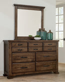 Vaughan-Bassett Joinery 6 Drawer Dresser in Natural Oak - Watson's 87 Furniture (Middlefield,OH)