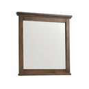Vaughan-Bassett Joinery Landscape Mirror in Natural Oak image