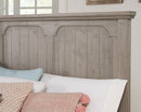 Vaughan-Bassett Joinery King Panel Bed in Washed White Oak 194 - Watson's 87 Furniture (Middlefield,OH)