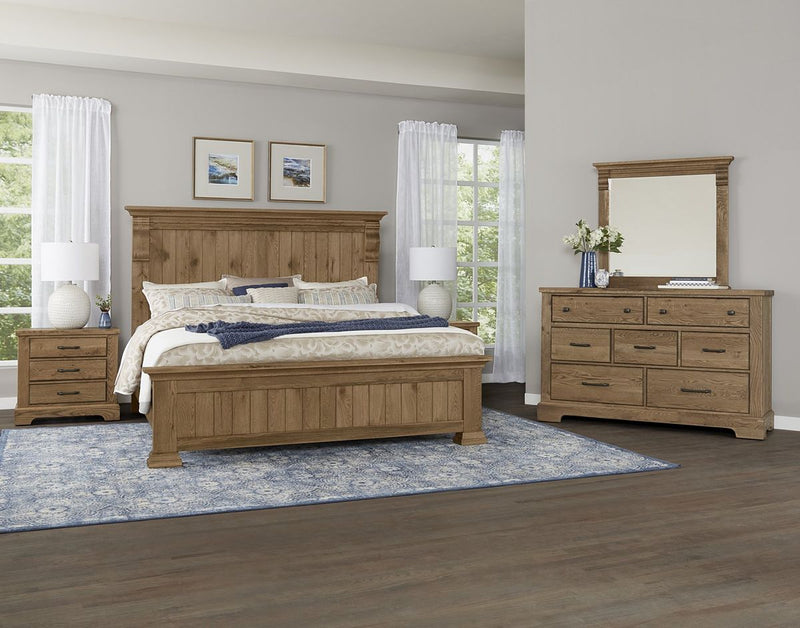 Vaughan Bassett Yosemite Corbel Mirror in Natural - Watson's 87 Furniture (Middlefield,OH)