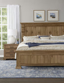 Vaughan Bassett Yosemite 3 Drawer Nightstand in Natural - Watson's 87 Furniture (Middlefield,OH)