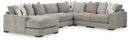 Aslan Court Sectional with Chaise - Watson's 87 Furniture (Middlefield,OH)