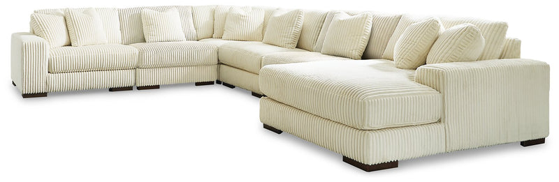 Lindyn Sectional with Chaise - Watson's 87 Furniture (Middlefield,OH)