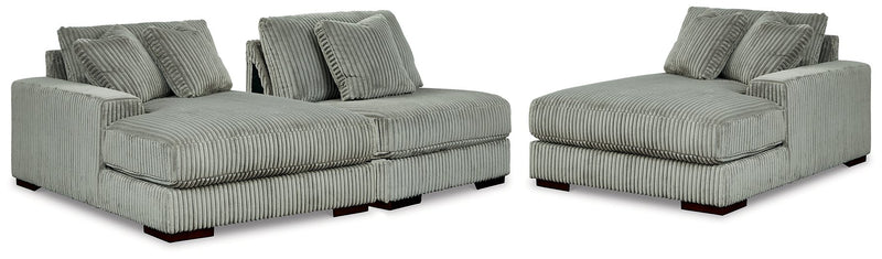 Lindyn Sectional with Double Chaise - Watson's 87 Furniture (Middlefield,OH)