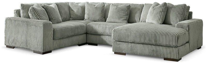 Lindyn Sectional with Chaise - Watson's 87 Furniture (Middlefield,OH)
