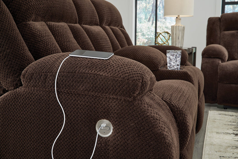 Observation Power Reclining Loveseat with Console - Watson's 87 Furniture (Middlefield,OH)