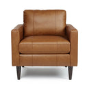 TRAFTON LEATHER CLUB CHAIR- C10ELU