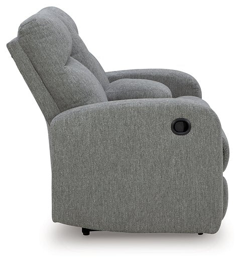 Gauntlet Reclining Loveseat with Console - Watson's 87 Furniture (Middlefield,OH)