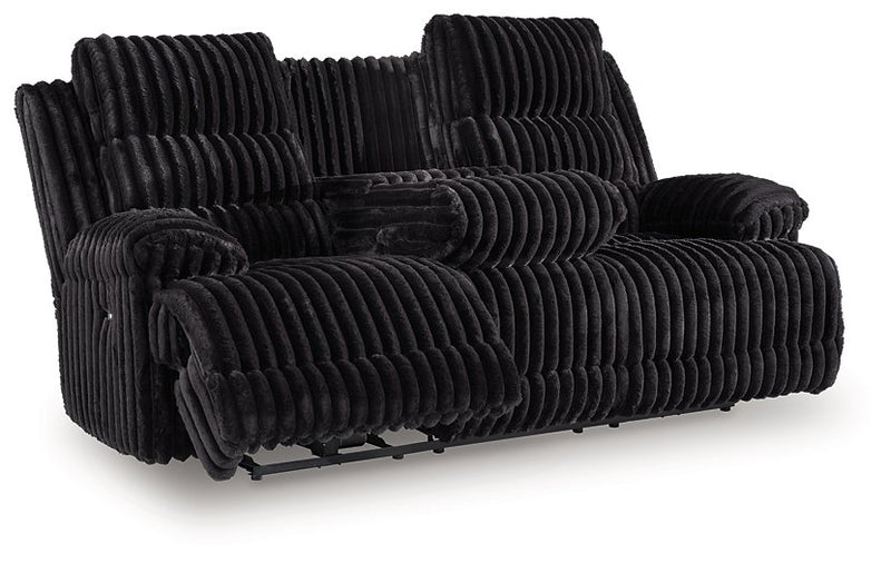 Rhine Falls Power Reclining Sofa with Drop Down Table - Watson's 87 Furniture (Middlefield,OH)