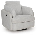 Alainmont Next-Gen Nuvella Swivel Power Recliner