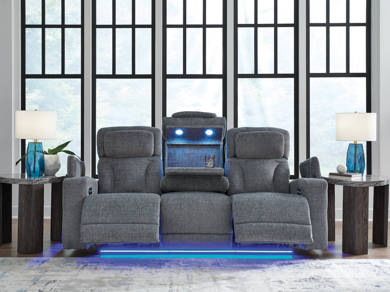 Studio Cave Power Reclining Sofa - Watson's 87 Furniture (Middlefield,OH)