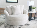 Cuddle Plush Oversized Swivel Accent Chair - Watson's 87 Furniture (Middlefield,OH)