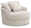 Cuddle Plush Oversized Swivel Accent Chair - Watson's 87 Furniture (Middlefield,OH)