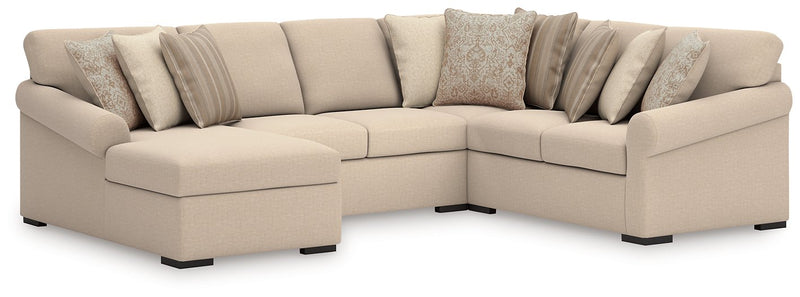 LadyMae Sectional with Chaise - Watson's 87 Furniture (Middlefield,OH)