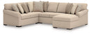 LadyMae Sectional with Chaise - Watson's 87 Furniture (Middlefield,OH)