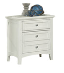 Vaughan-Basset Bonanza 2-Drawer Nightstand in White - Watson's 87 Furniture (Middlefield,OH)