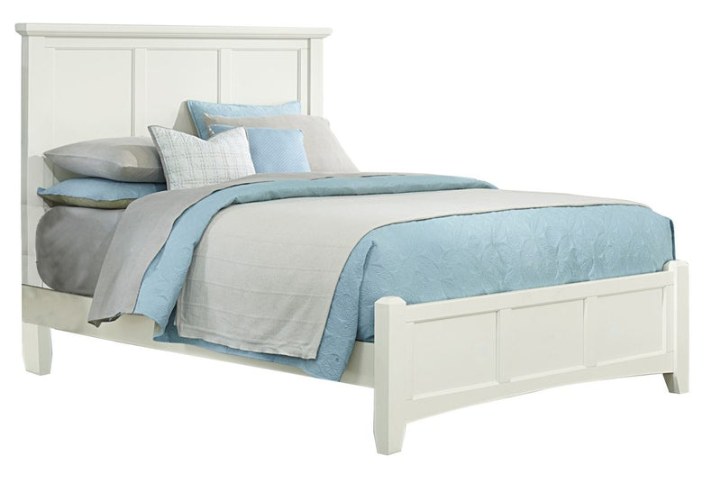 Vaughan-Basset Bonanza Cal King Mansion Bed in White - Watson's 87 Furniture (Middlefield,OH)