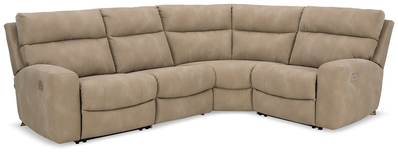 Next-Gen DuraPella Power Reclining Sectional - Watson's 87 Furniture (Middlefield,OH)