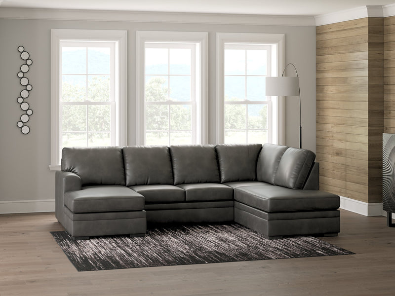 Lofton-Pike Sectional with Chaise - Watson's 87 Furniture (Middlefield,OH)