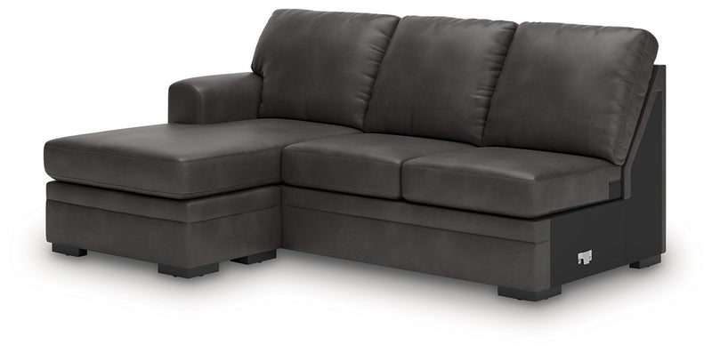 Lofton-Pike Sectional with Chaise - Watson's 87 Furniture (Middlefield,OH)
