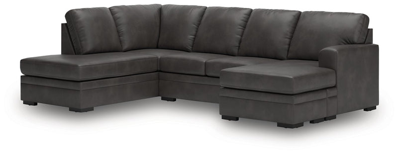 Lofton-Pike Sectional with Chaise - Watson's 87 Furniture (Middlefield,OH)