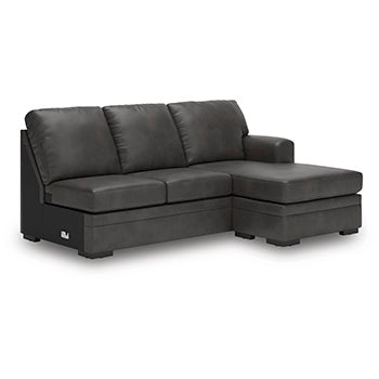 Lofton-Pike Sectional with Chaise - Watson's 87 Furniture (Middlefield,OH)