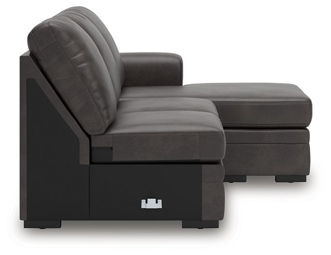 Lofton-Pike Sectional with Chaise - Watson's 87 Furniture (Middlefield,OH)