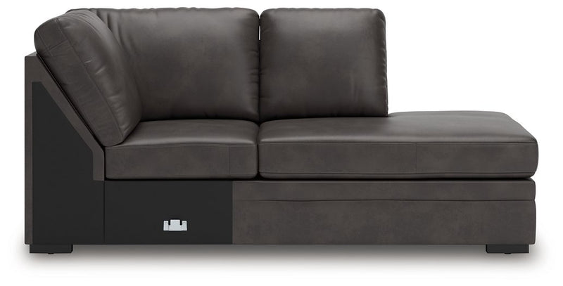 Lofton-Pike Sectional with Chaise - Watson's 87 Furniture (Middlefield,OH)