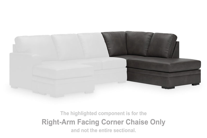 Lofton-Pike Sectional with Chaise - Watson's 87 Furniture (Middlefield,OH)